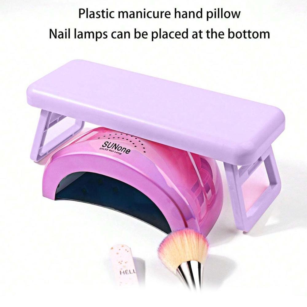 Nail Enhancement Hand Pillow Foldable Anti Slip Cushion Plastic Hand Pillow Wrist Bracket Special Heightened Portable Hand Stand