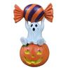 Resin Tabletop Statue Halloween Ghost Figurine Ornament, Christmas Statue, Animal Desktop Vintage Style Decorations for Home Decor, Retro Spooky Party