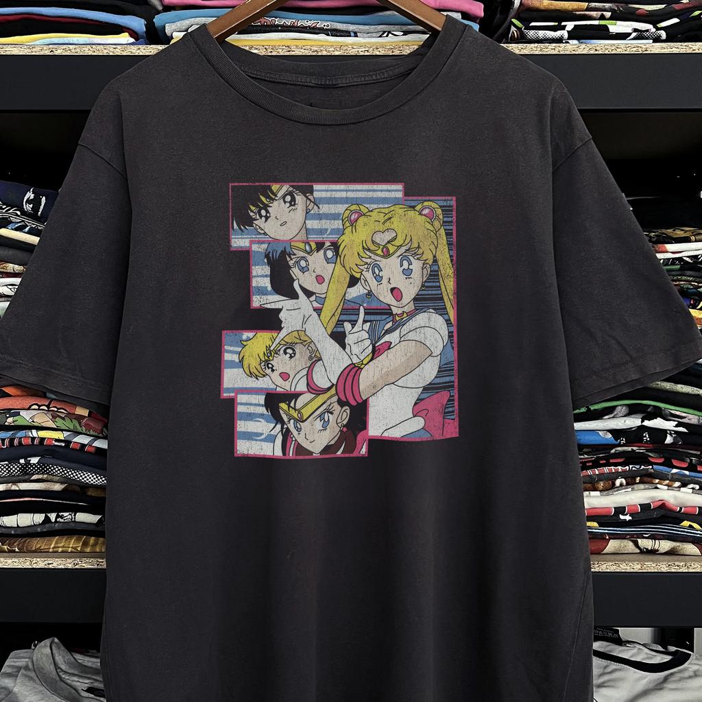 1999 Sailor Moon Promo T-Shirt Black XXL
