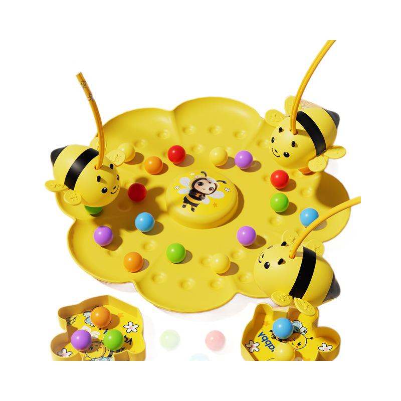 Bee Adventure Magnetic Beads Game: Educational Parent-Child Interactive Toy