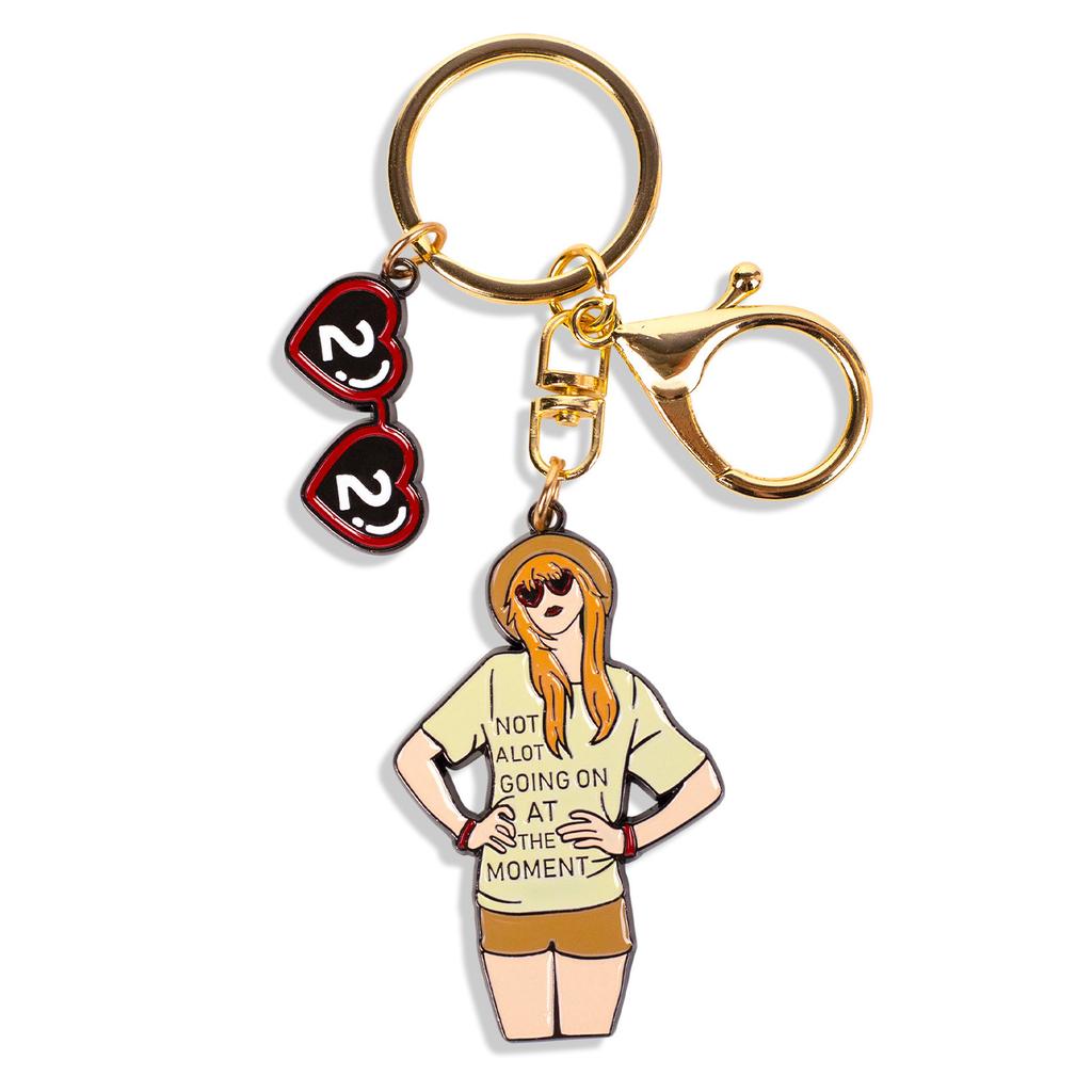 Taylor Metal Keychain Taylor Series Cartoon Keychain Mildew Chain Bag Pendant
