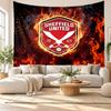 Sheffield United Football Wall Tapestry, Soft Fabric Wall Hanging, Decorative Backdrop For Bedroom Home Wall Art