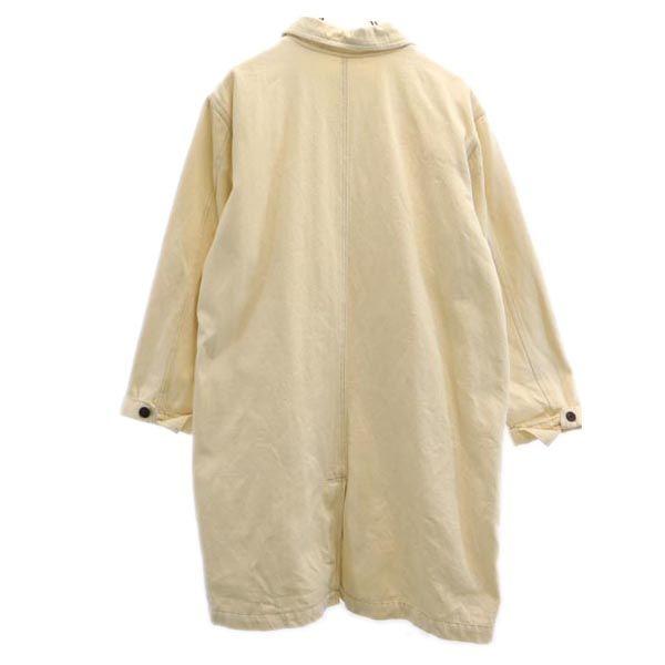 Denim&Co Old Stainless collar coat off white Women Used
