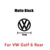 JQTYB1 ABS Car Styling Emblem For Volkswagen MK6 VW GOLF 6 2010 2011 2012 2013 Badge Hood Front Grill Rear Trunk Lid Logo Accessories