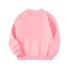 Girls' Round Neck Sweatshirt with Heart Cartoon Frog Print, Christmas Outfit, Suitable for Casual Wear