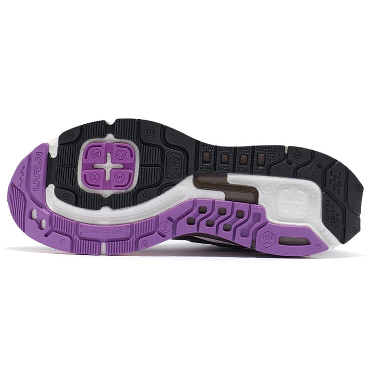 LiNing Furious Rider 5.0 Anti-Slip And Wear-Resistant Lightweight Low-Top Running Shoes Black Pink Purple ARZR001-12
