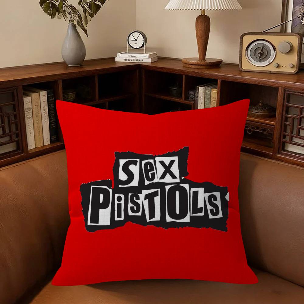PUNKS SSex PPistolsS Cushion Personalized Pillow Dust Cover Bedroom Kids Party Decoration Pillowcase Birthday Children Gift