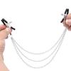 dailyMultiple Colors Nipple Clip With Chain Stimulator Clitoris Clamps Slave Adult Games Body Clamps Accessories Bondage Nipple