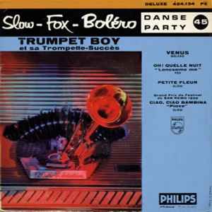 

7inch Record TRUMPET BOY Slow Fox Bolero 424134PE Philips 1958 France Jazz Used