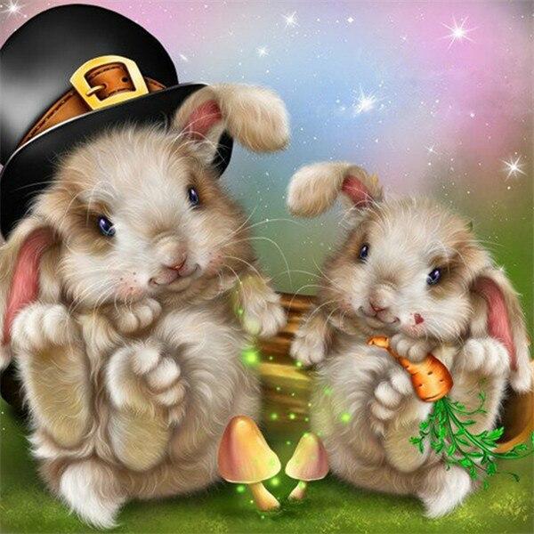 Diamond Painting Mouse Full Square Round New Arrival 5D DIY Diamond Embroidery Animal Handicraft Halloween Decoration