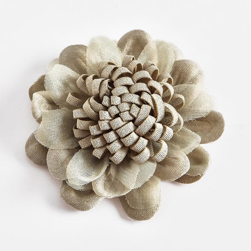 Handgjorda DIY Läderblomma Accessoarer för Hår och Kläder