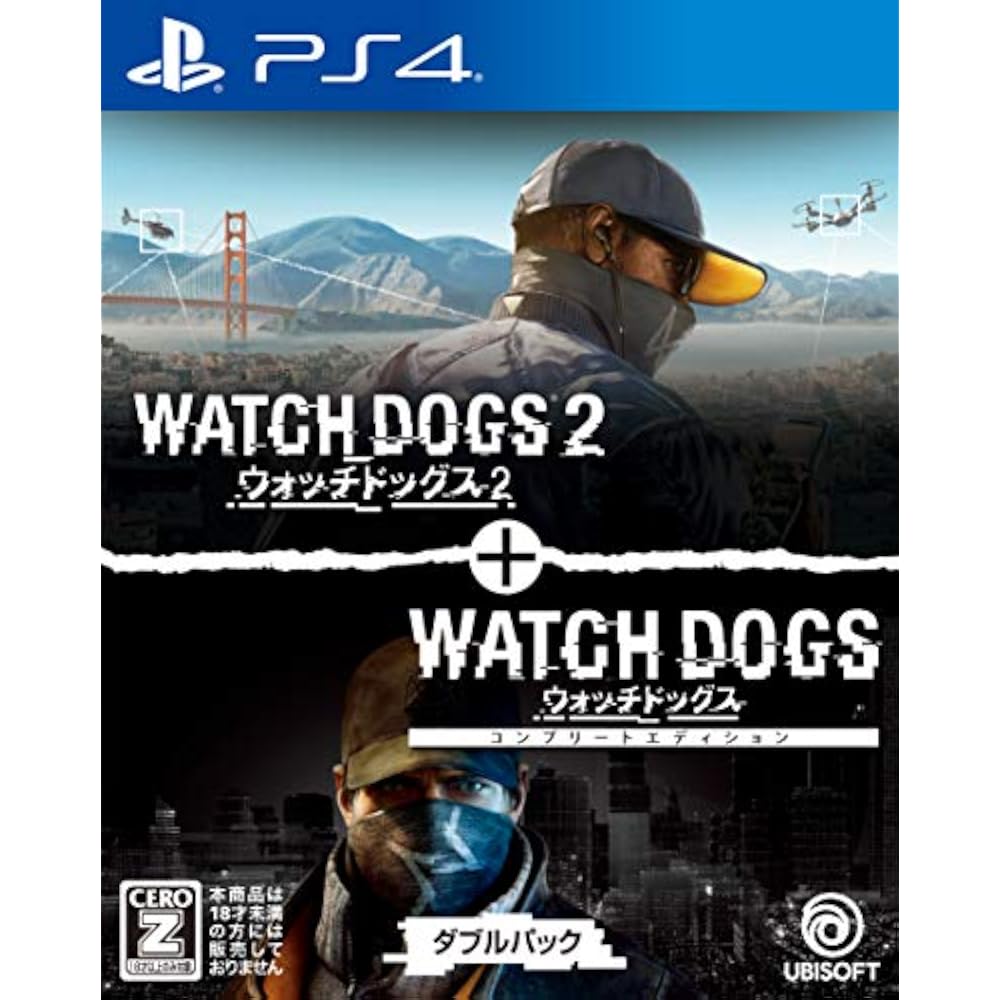 Watch Dogs 1+2 Double Pack - PS4 [CERO Rating “Z”]