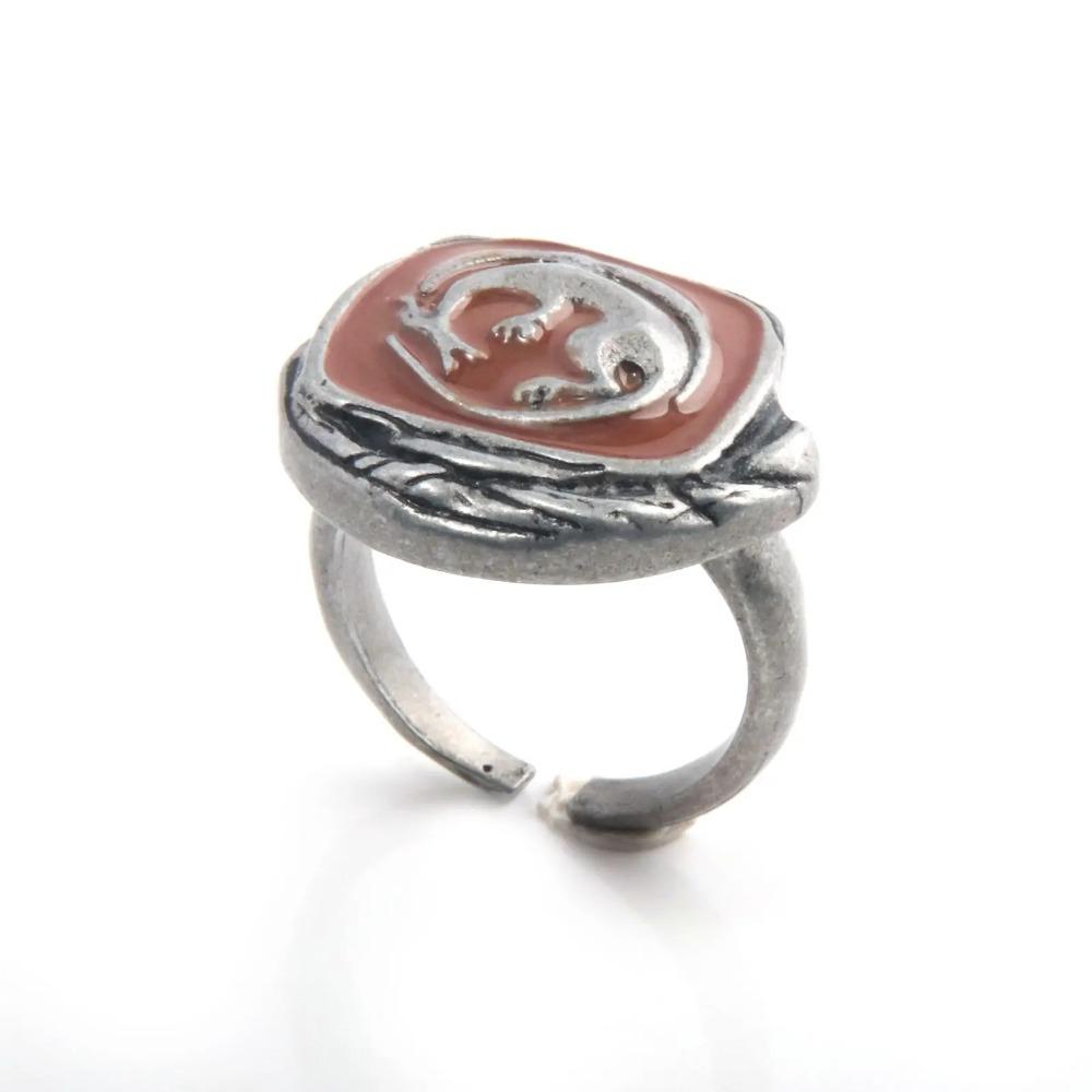 Dark Souls Series Adjustable Rings for Men Havel's Demon's Scar Chloranthy Badge Cosplay Jewelry Game Fans Accessories