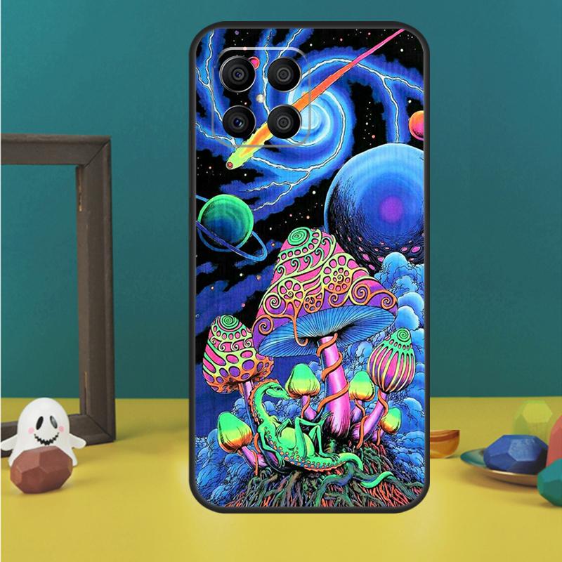 Indie Hippie Art Case For Honor X9c X8a X8b X9b X9a X8 X9 50 70 90 Lite Honor 200 Pro Magic 5 6 7 Lire Cover