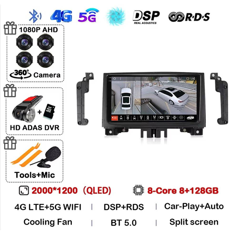 Android 14 qled pentru vw crafter pentru mercedes benz sprinter 2006-2016 radio auto android carplay auto 4g wifi navigație gps