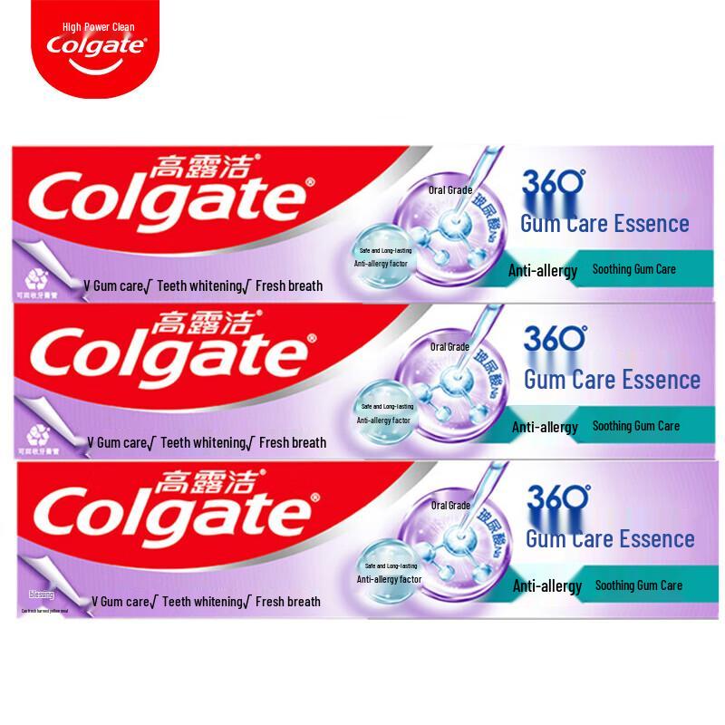 Зубная паста Colgate 360° Sensitive & Gum Care, 3x180 г 180g