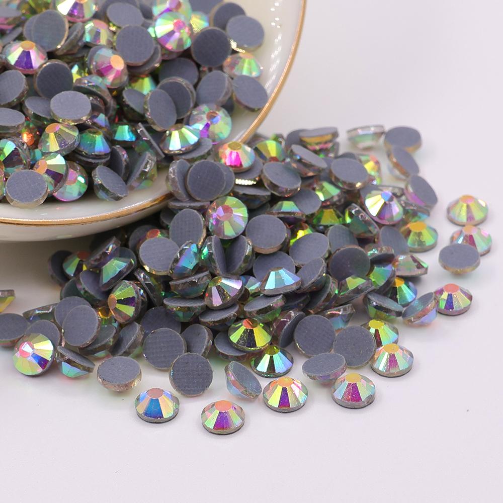 JC Hotfix Rhinestones Bulk Hot-fix 4ss 6ss 8ss Various Colors and Size Hot Fix Rhinestones