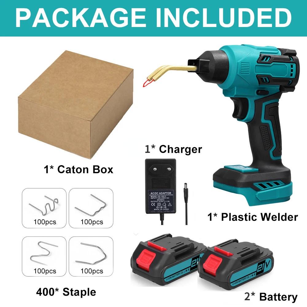 

Беспроводной портативный пластиковый сварочный пистолет, горячий степлер, сварочный аппарат, автомобильный бампер, паяльник, хомуты для ремонта вала