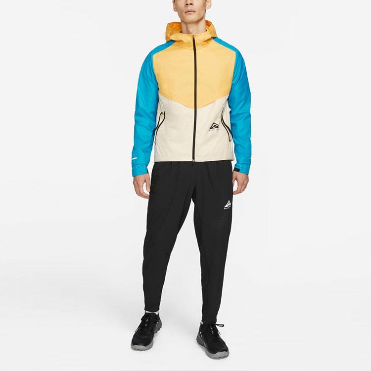 Nike Casaco Corta-Vento com Painéis Windrunner com Capuz para Homem Jaquetas Amarelo CZ9055-761