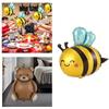 Entzückendes Bienen-Ballon-Set für Partydekorationen, Hochzeitsveranstaltungen, Aluminiumfolien-Ballons mit Tiermotiv, Ideal für festliche Anlässe
