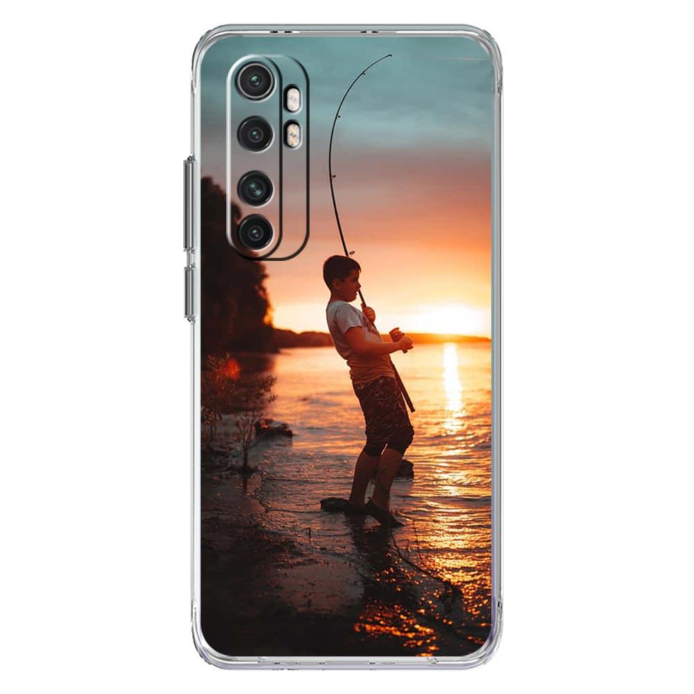 

Phone Case For Xiaomi Mi 15 14 13 14T 13T 12T 10 12 Lite 11 11T Pro Poco X6 X5 X3 NFC F6 Soft Clear Cover fishing Xiaomi 13T