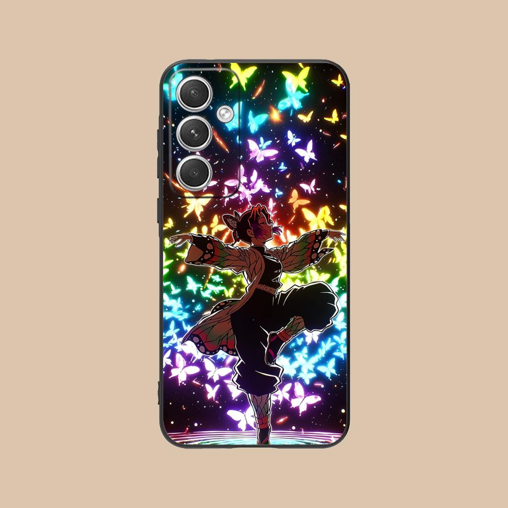 

Blade Extinction Shinobu Phone Case for Samsung Galaxy S26 S25 S24 S23 S22 S21 S20 Note20 Plus FE Ultra Colorful Cover Pretty Galaxy Note20