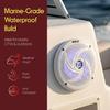 Fully Waterproof Car Speakers of Marine Speakers Output Rated Output Frequency 80 Hz 18 4 Slim Blue LED Double Easy Installation with Included