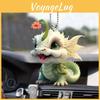 Unique 2d Acrylic Cute Dragon Car Hanging Ornament For Stylish Home Decor