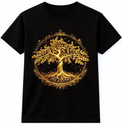 Tree Of Life T-Shirt Celtic Spiritual Nature Pagan Mandala Gift Graphic Tee