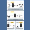 4-IN-1 Bluetooth 5.3 Receiver Transmitter FM Stereo AUX 3.5mm Jack Wireless Audio Adapter Remote Control For TV Speaker Car Kit