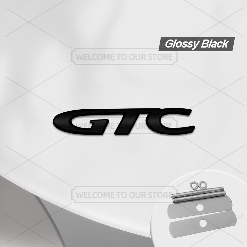 Car 3D Metal GTC Body Emblem Grille Badge Decals Auto Tail Sticker For Opel Astra Vectra Zafira Vivaro Insignia Rocks OPC Junior VS5