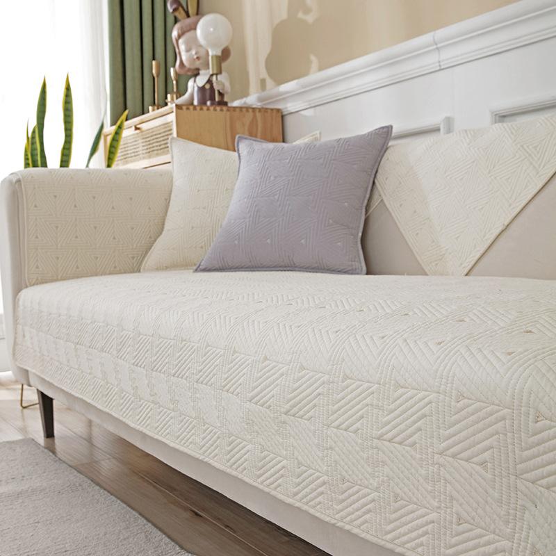 

Простая хлопковая подушка для дивана в скандинавском стиле, нескользящая подушка для сиденья на четыре сезона, универсальная зимняя кожаная ткань, полотенце 70*70cm