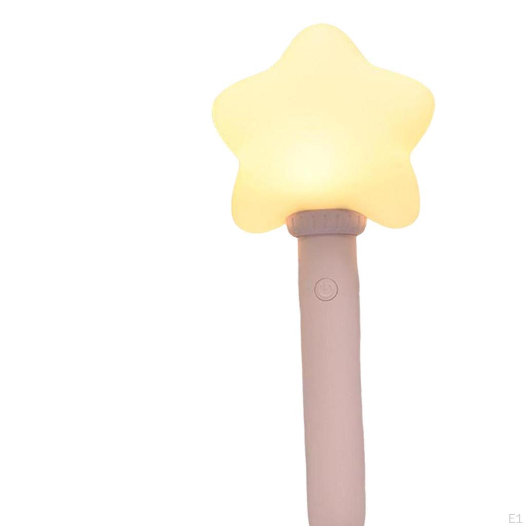 Concert Cheering Lightstick Handheld Silicone Night Light Glow Cute for Carnival
