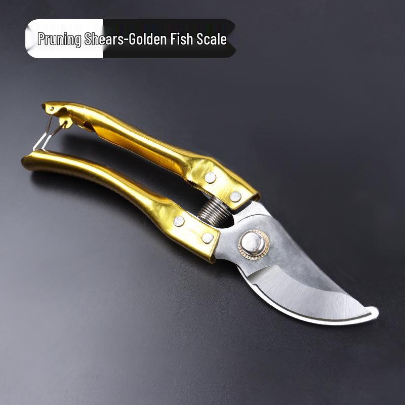 Garden Pruning Shears - Fruit Tree & Thick Branch Scissors for Flowers & Fruit Picking
