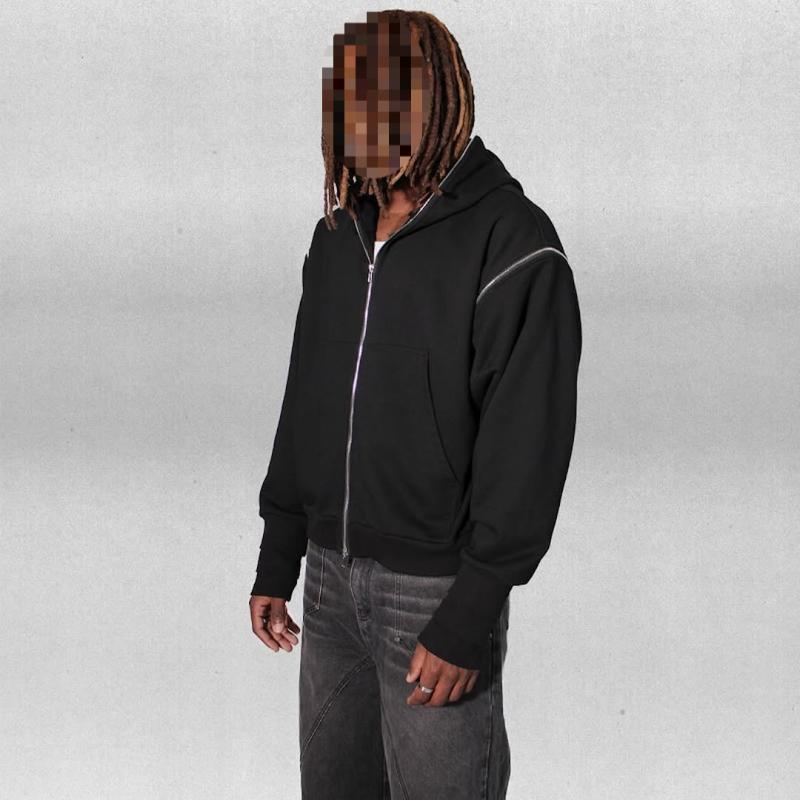 European and American autumn and winter loose Y2K unisex hooded sweatshirt