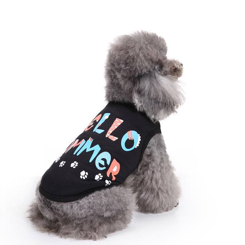 Pet Clothing: Pure Cotton Dog Vest