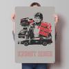 Knight Rider Print Tinplate Posters Customizable Wall Art Retro Vintage Metal Tin Signs for Desk Decor Home Decorations House