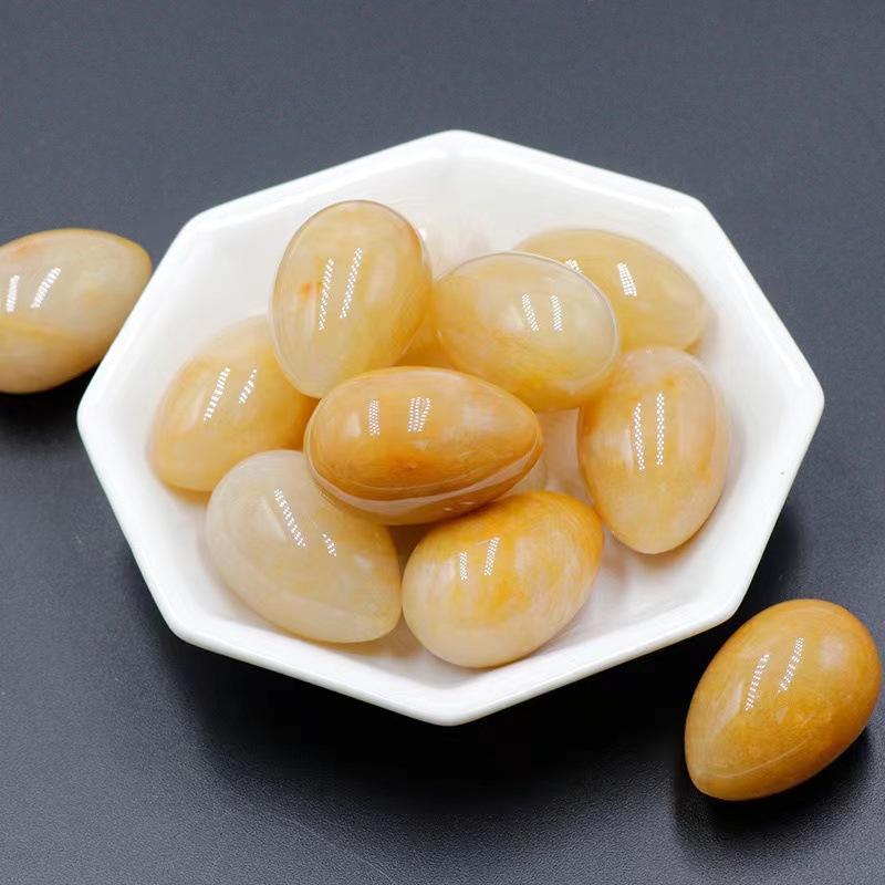 Natural Agate, Small Egg Stones, Easter Eggs, Cute Ornaments