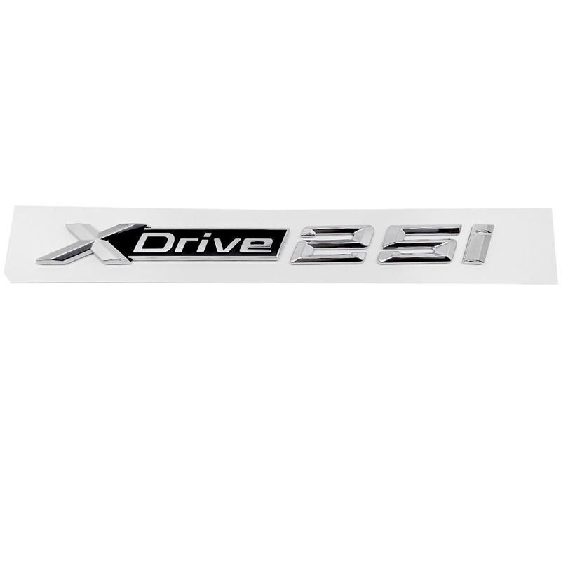 Car Body Trunk Emblem Sticker Xdrive 18i 20i 23i 25i 28i 30i 35i 40i 45i 48i 50i 55i Badge for BMW E90 F39 E46 E60 F10 X3 X5 X6