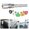 Foam Cannons Adapter Car Washer Adapter Cleaner Converter Car Washing Accessories 1/4in Quick Connect with Nozzles