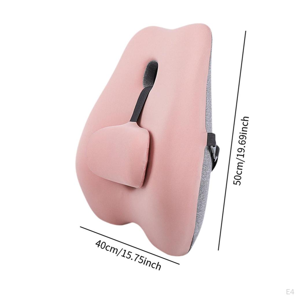 Ergonomic Back Cushion, Seat Cushion for Office And Car