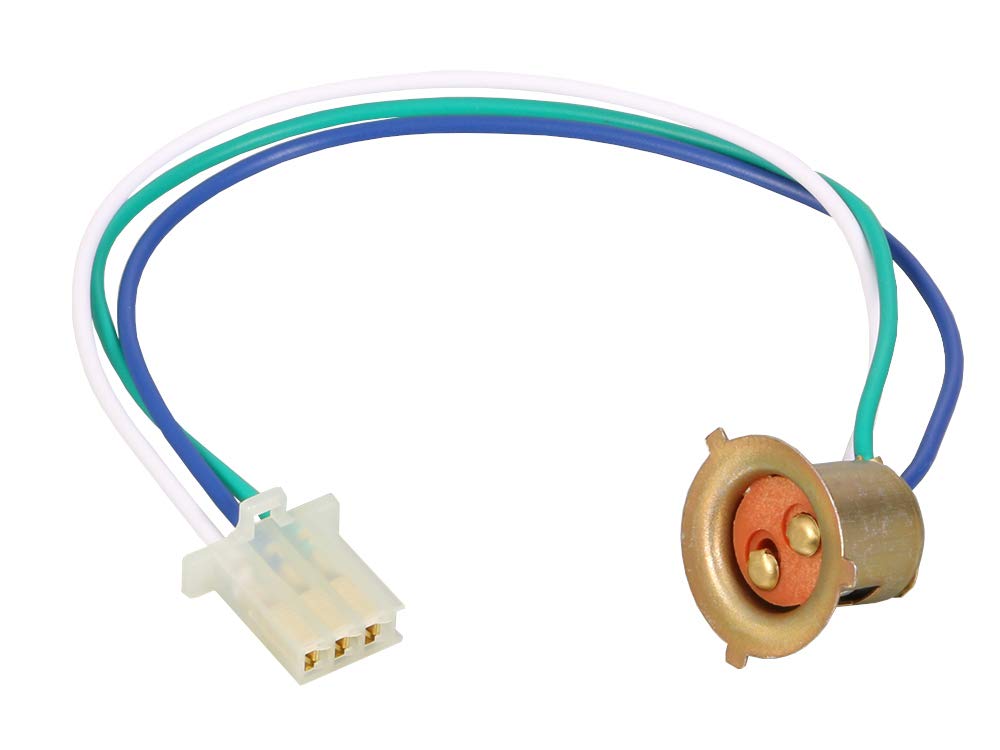 

KITACO Патрон фары совместим с лампой накаливания для Honda Dual Universal PH-7/T-19 800-0600941 чёрный