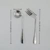 Utensil Curved Spoon Fork Self Feeding Reduce Wrist Pressure Reducer Wrist Pressure Utensil Angled For Elderly Patients