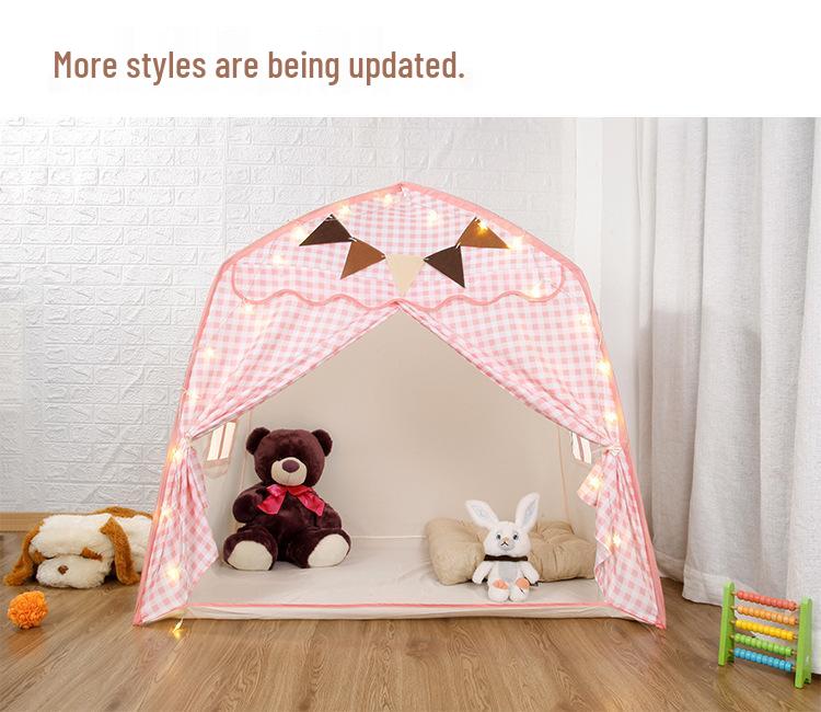 Children's Indoor Princess Castle Tent - Baby Toy House