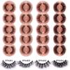 1 Pair Of Natural Thick False Eyelashes 4 Mixed And Matched Simulated Fried Eyelashes Curled Eyelashes