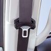 Tsuchiya Yac PF-359 Car Interior Supplies, Seat Belt Buckle Cover, Carbon, Black, Compatible with