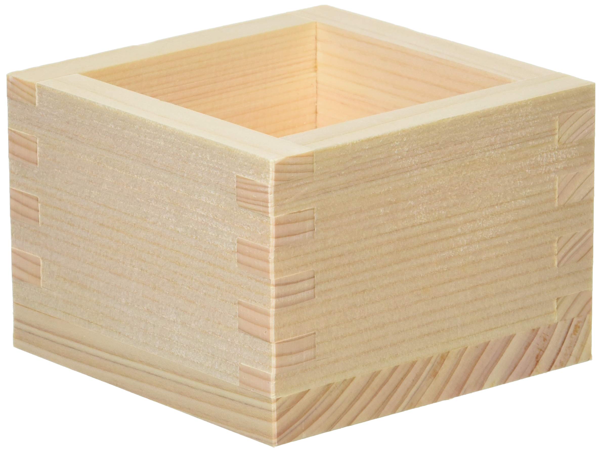 Koyanagi Sangyo Domestic Natural Wood Masu 14003 One-Go (Measuring Cup)