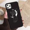 Witch and Cat Colorful Cute Phone Case for iPhone 11 12 13 Pro XS MAX 8 7 6 6S Plus X 5S SE 2020 XR Cover