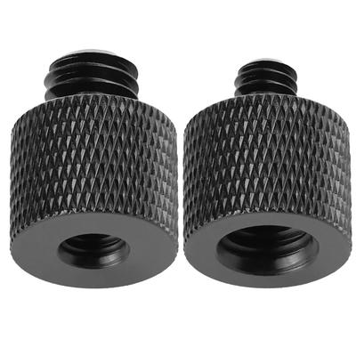 Camera Tripod Adapter 1/4" To 3/8" & 3/8" To 1/4" - Compatible with Cameras, Mounts, Monitors