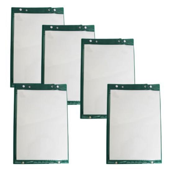 Set of 5 calligraphy artwork display holders for preserving and displaying artwork.